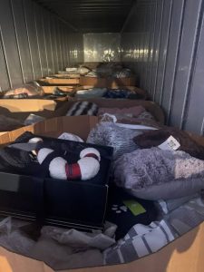 Autumn and Winter clothing pallets